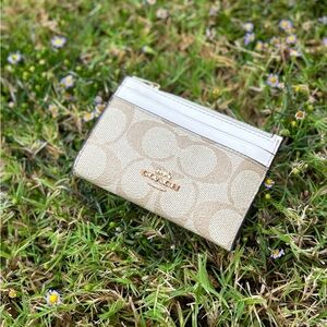 Skinny Mini Coach Card Holder